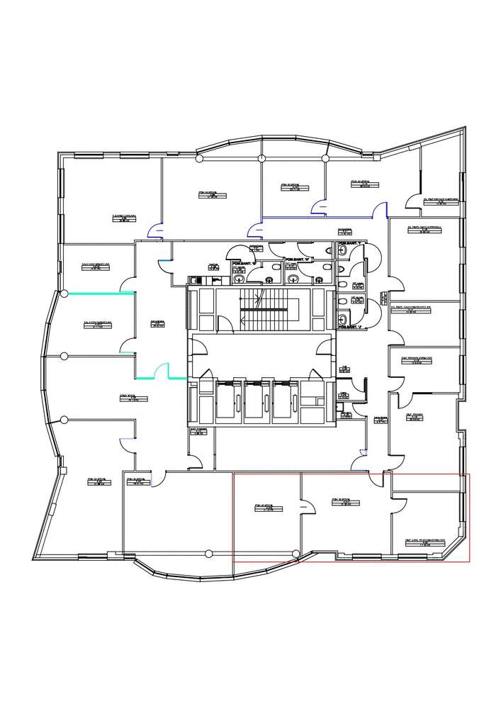 76 m² Biuro Strzegomska 3 połączone pokoje + Parking - View 2
