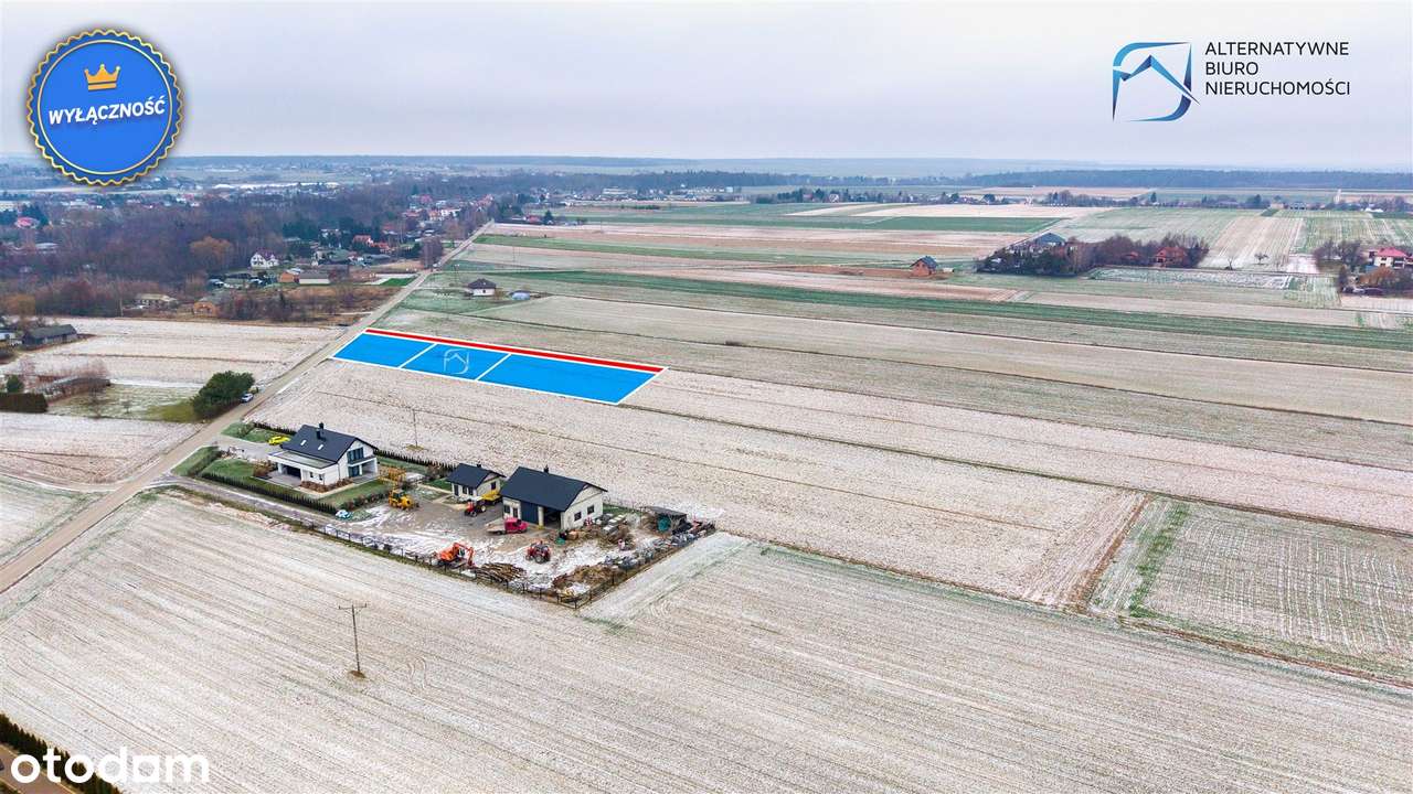 Działki budowlane w spokojnej okolicy-8