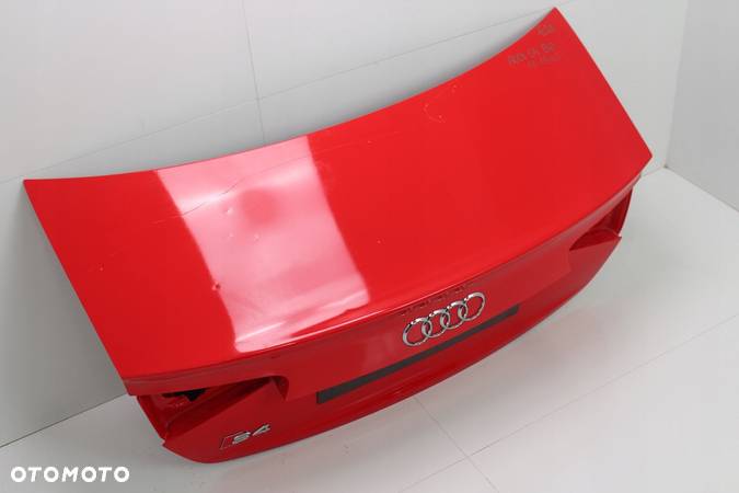 KLAPA BAGAŻNIKA TYŁ AUDI A4 S4 B8 11-15R LIFT SEDAN # - 4