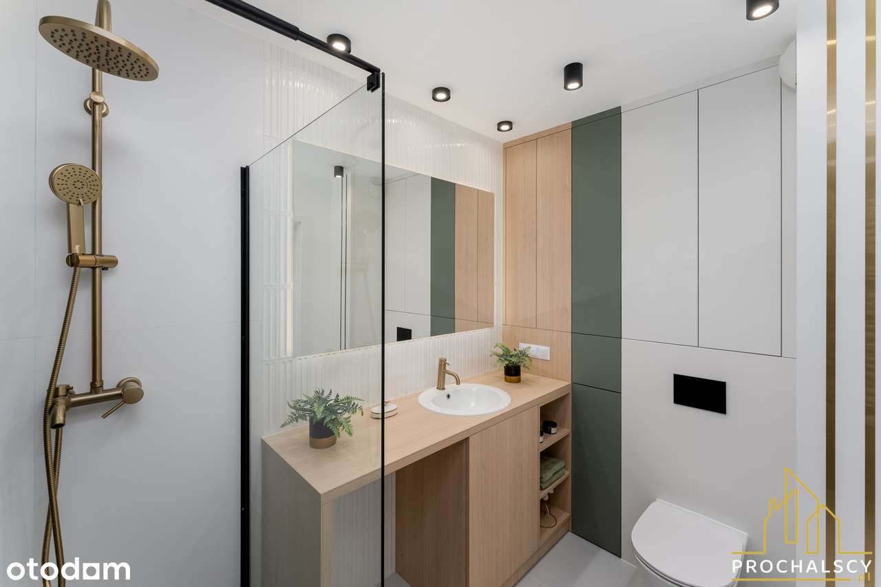 Piękne nowe mieszkanie w z meblami i AGD Ceglana Park + garaż-12