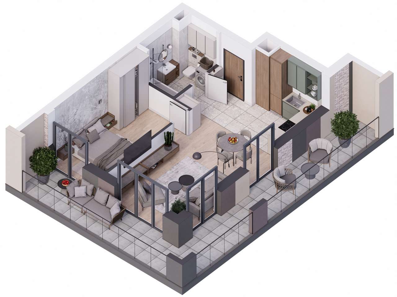 Wyszyńskiego Pstrowskiego | 2-pok. | 9/WP.A - Pełny obrazek: 3/16