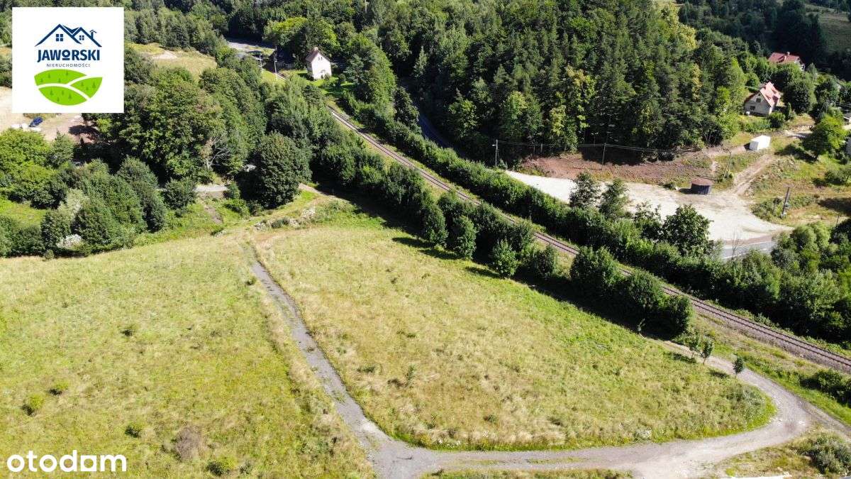 Działka budowlana w Jedlinie Zdrój - Glinica - Pełny obrazek: 3/9