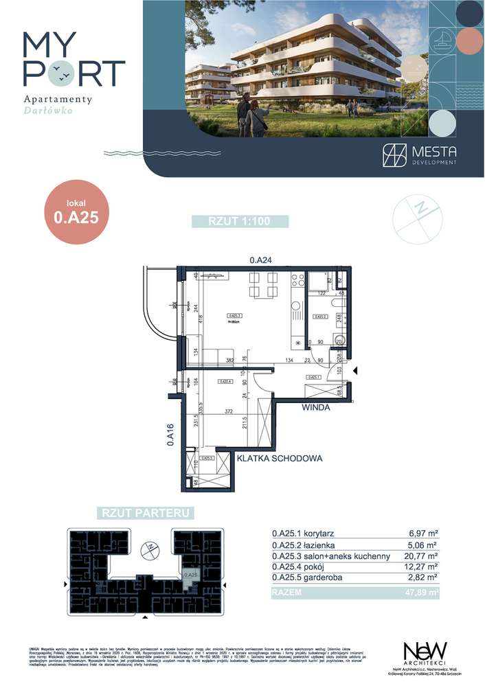 MyPort Apartamenty Darłówko - 0.A25