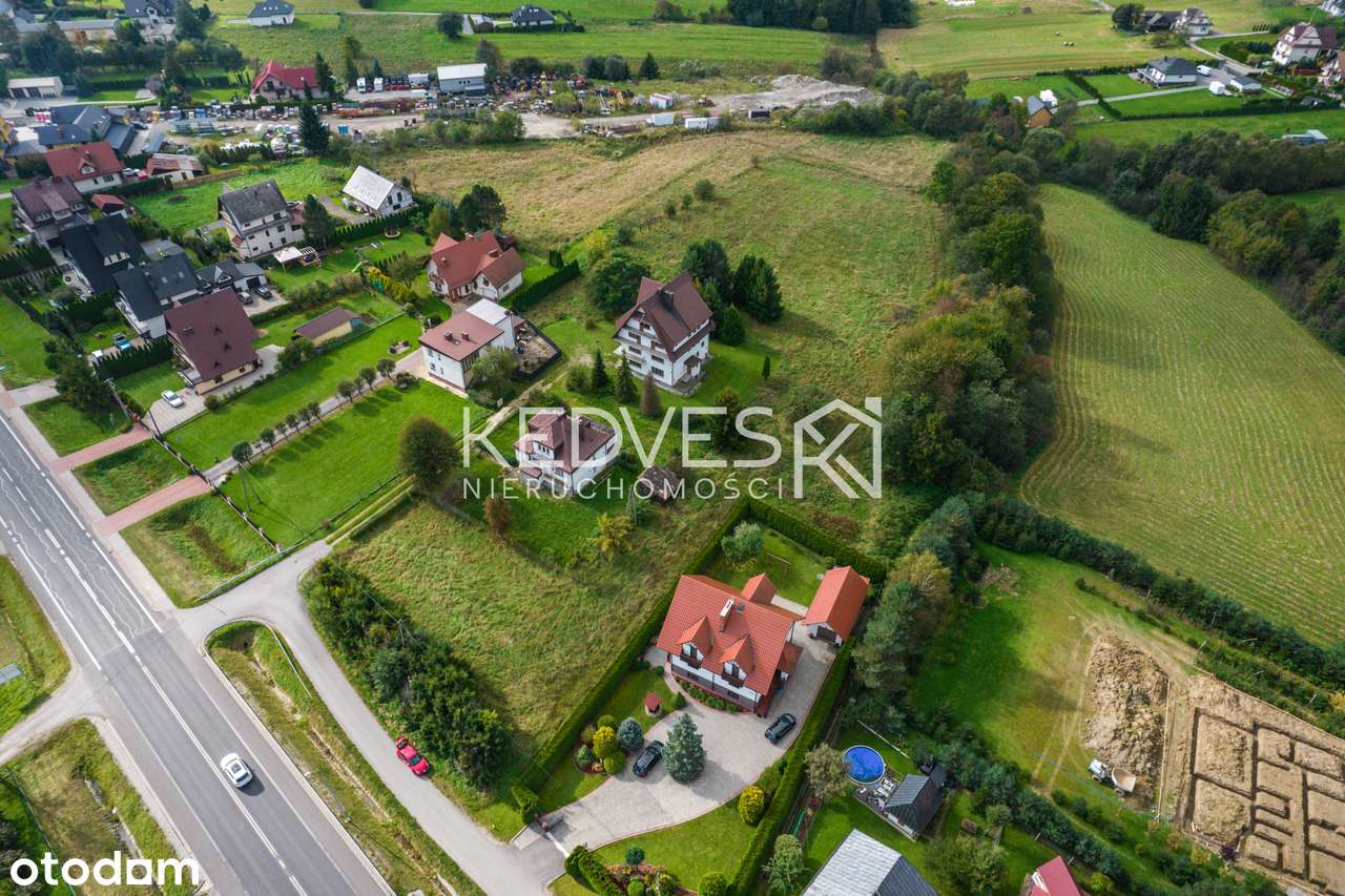 Działka budowlana - Skawa - MPZP-6