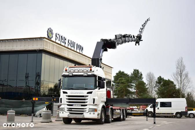 Scania R440 8x2 HMF 8520 FLY JIB HDS 35 Metrów !!! Żuraw Crane Kran - 2