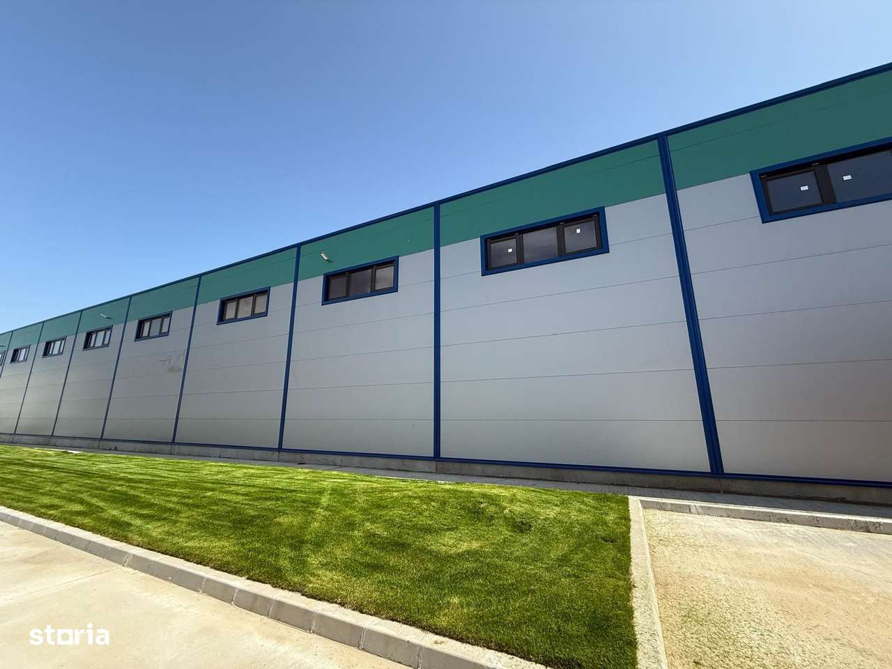 Ansamblu industrial 9 hale, 5.175 mp, Popești-Leordeni, investiție-2