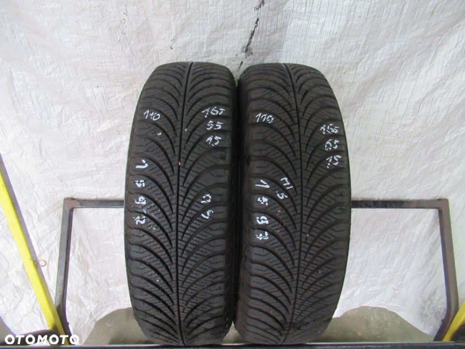 2x Goodyear Vector 4Season Gen 165/65/15 81T nr.1597 7mm 18 rok - 1