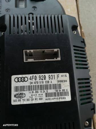 Ceasuri de bord Audi A6 2006 - 4