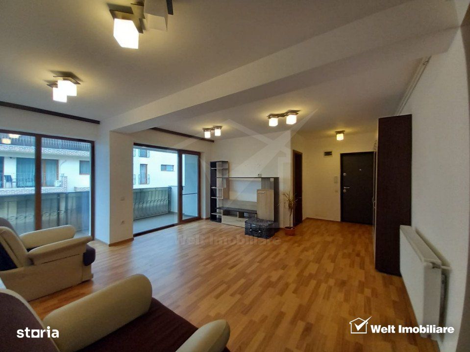 De inchiriat apartament 3 camere, bloc nou, garaj, locuinta/birou