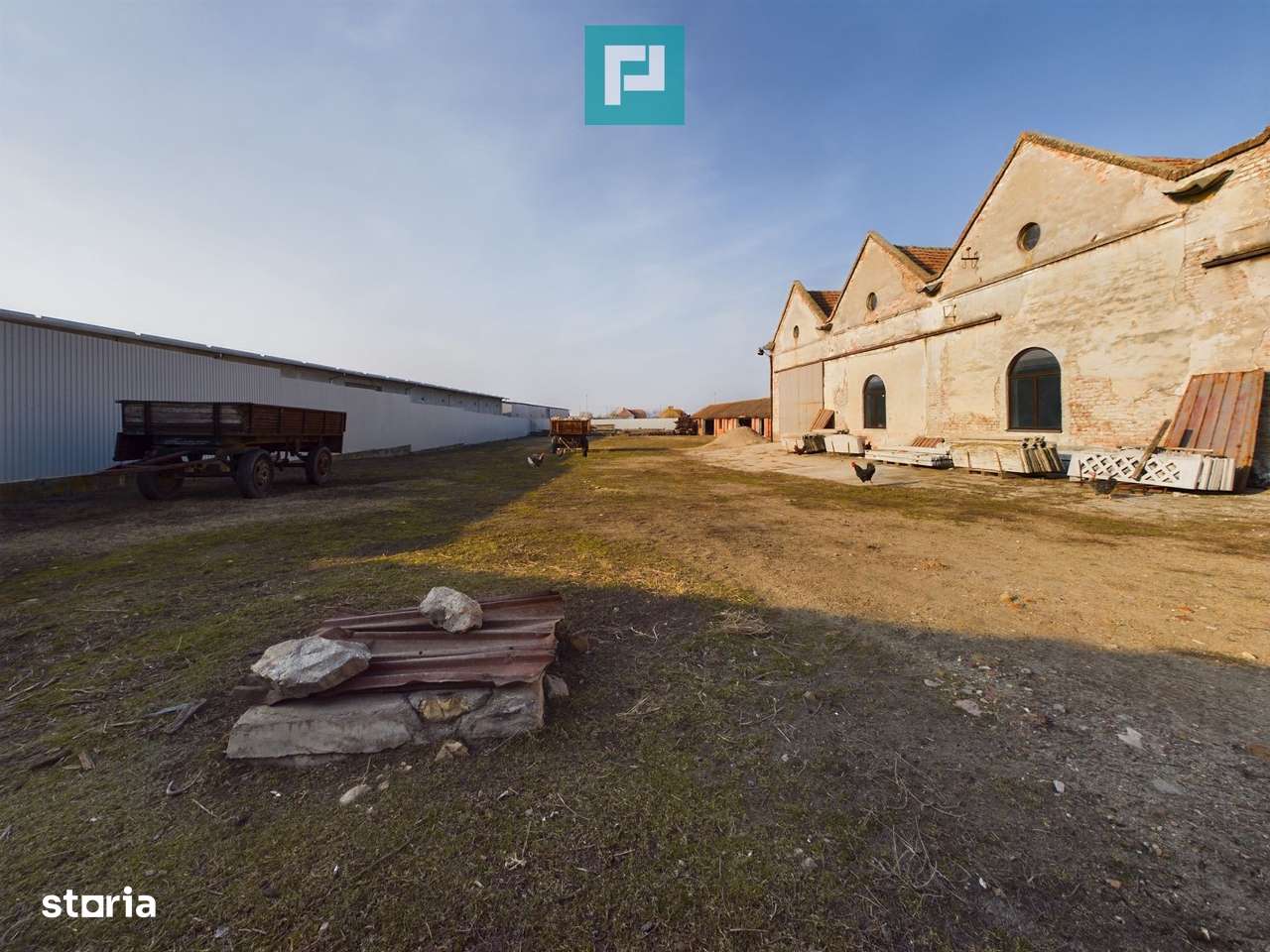Teren și hale pe calea Aradului în Periam-4