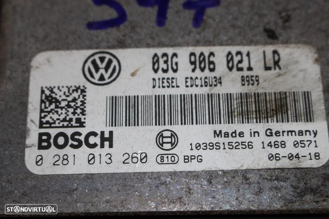 Centralina De Motor Volkswagen Passat (3C2)  03G906021lr / 0281013260 - 3