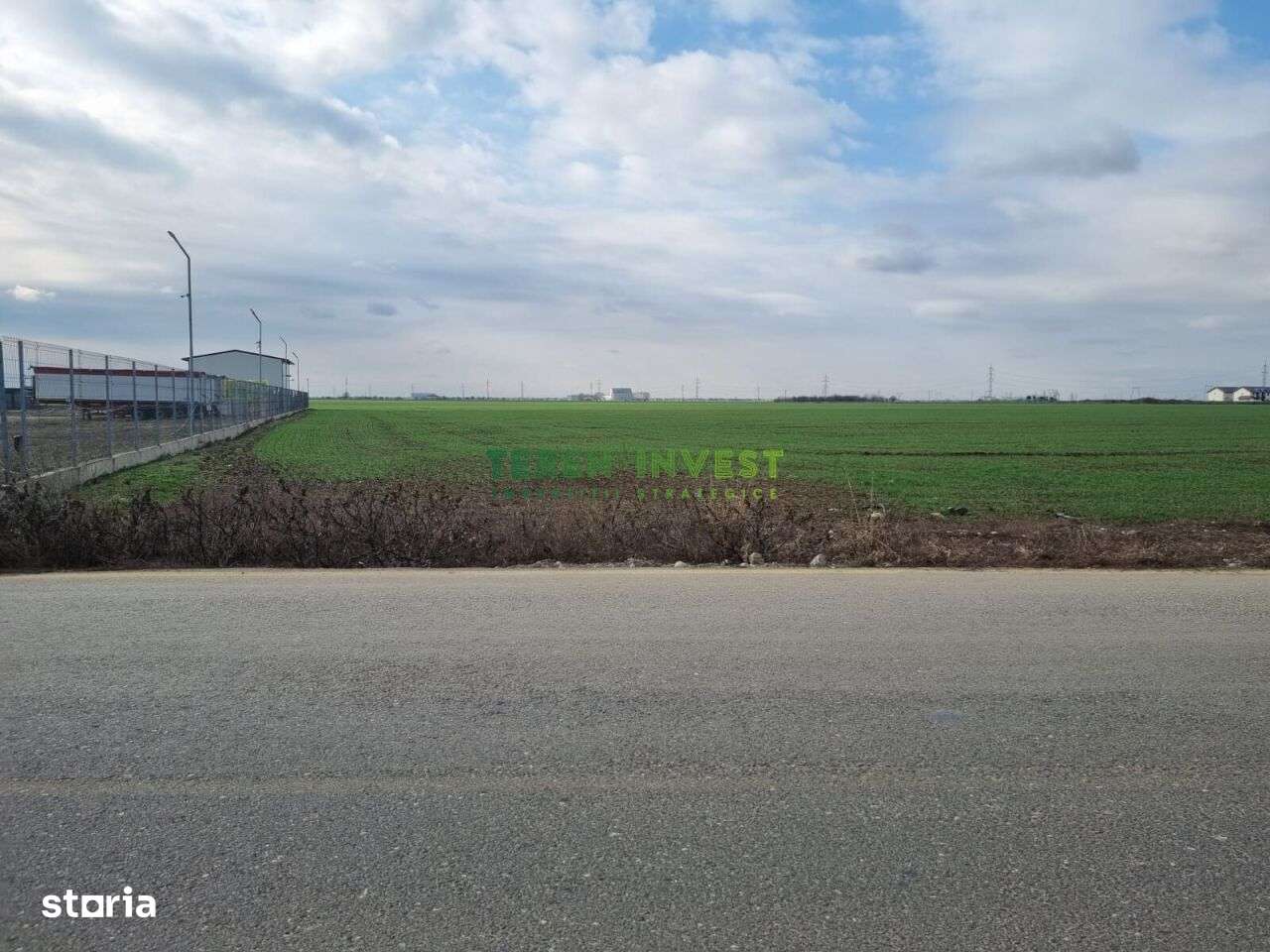 TEREN INDUSTRIAL 8000 MP – LA DN4, ACCES DIRECT! - Imagine principală: 4/5