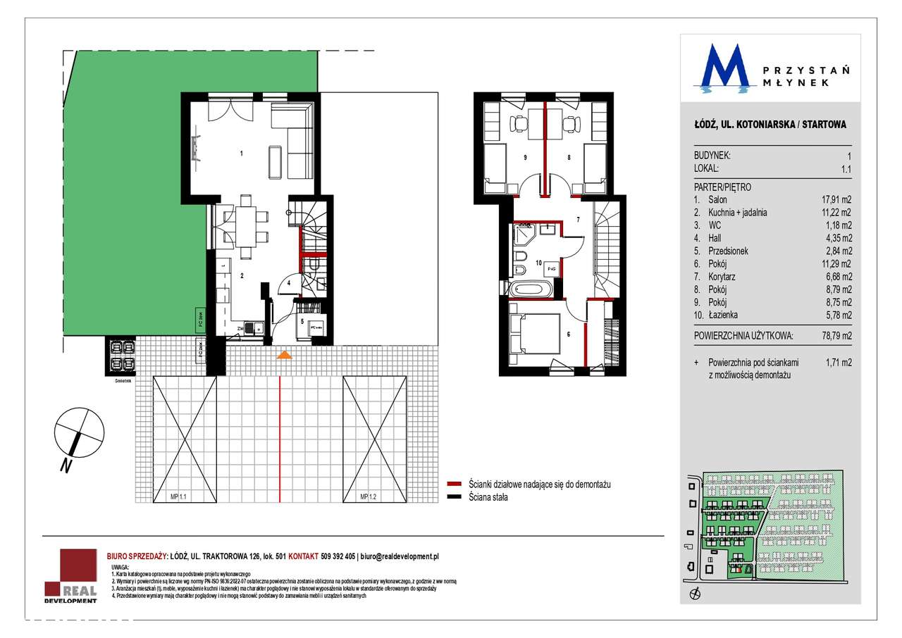 DOM W CENIE MIESZKANIA, INWESTYCJA PRZYSTAŃ MŁYNEK W ŁODZI - Pełny obrazek: 5/5