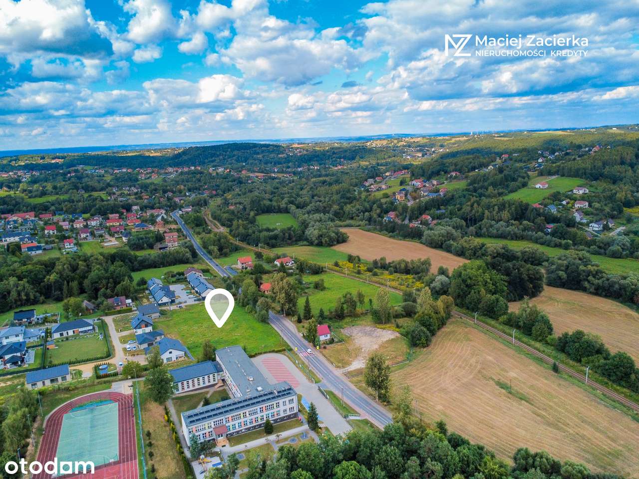 Działka usługowa handlowa inwestycyjna Zebrzydowice - Pełny obrazek: 2/5