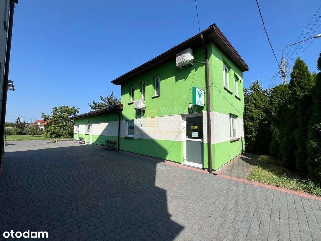 Dom 201m2+bud.usług. 280m2/działka 1600m2/Różan-17