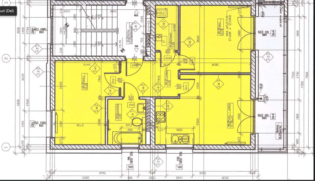 Komfortowe 3-pokojowe mieszkanie na osiedlu Leśmiana - 59,28 m² - Pełny obrazek: 5/5