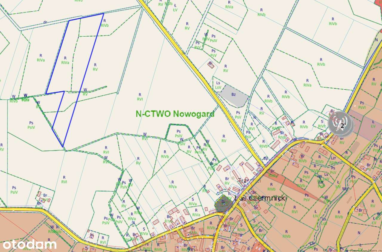 Obniżka!Działka rolna ok. 16 km od Nowogardu i ok. 30 km do Goleniowa!-5