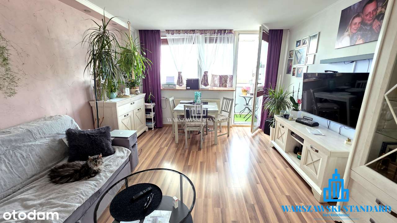 Trzy pokoje z balkonem do wejścia przy metrze Targówek Mieszkaniowy!-3