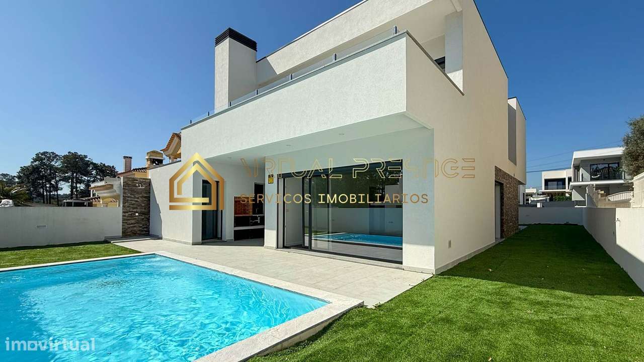 Moradia T4 Nova - 2 Suites - Piscina - Garagem - Valadares-38