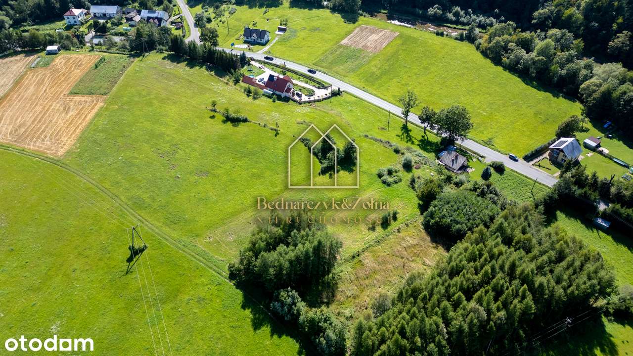 Widokowa działka budowlana w Kątach.-8