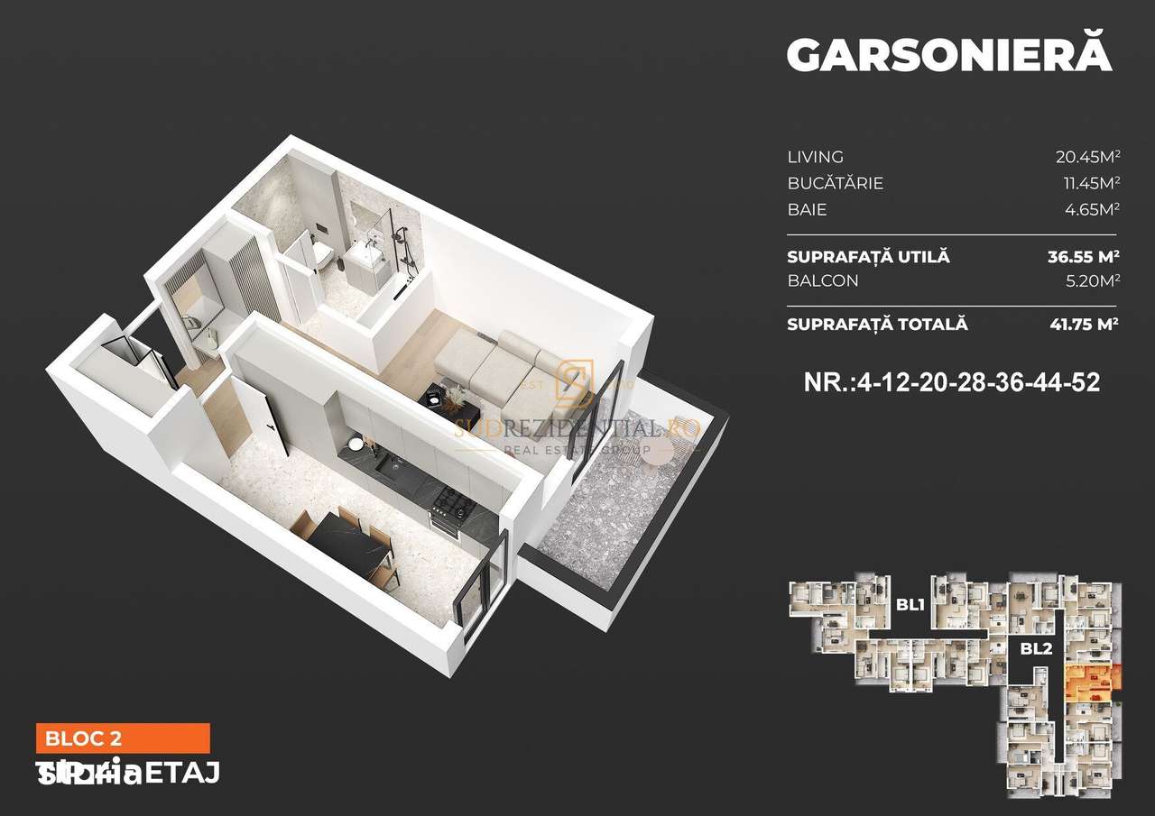 0% Comision! Garsoniera decomandata, acces metrou Berceni - Imagine principală: 4/20