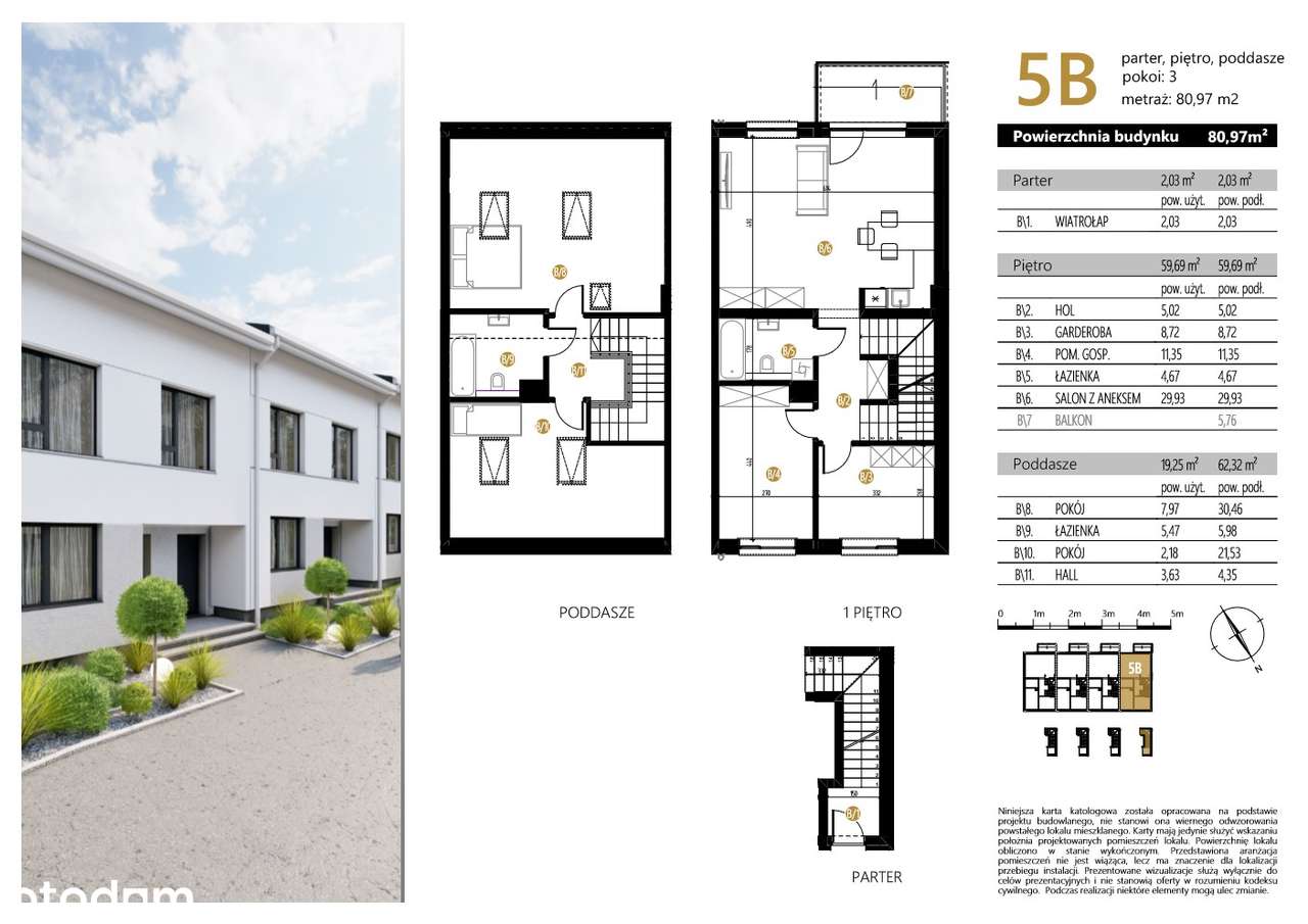 Mieszkanie dwupoziomowe Matysówka-3