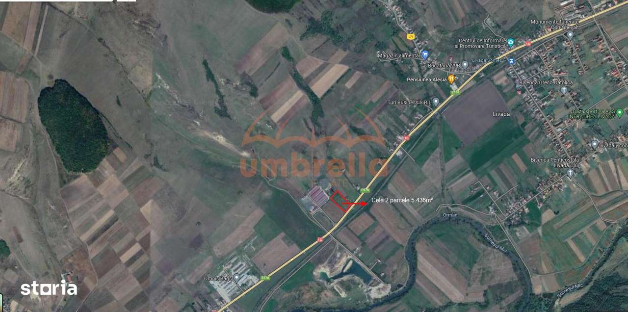 Teren de vanzare in Iclod   DN 1,  ICLOD 5.436 mp - Imagine principală: 3/5