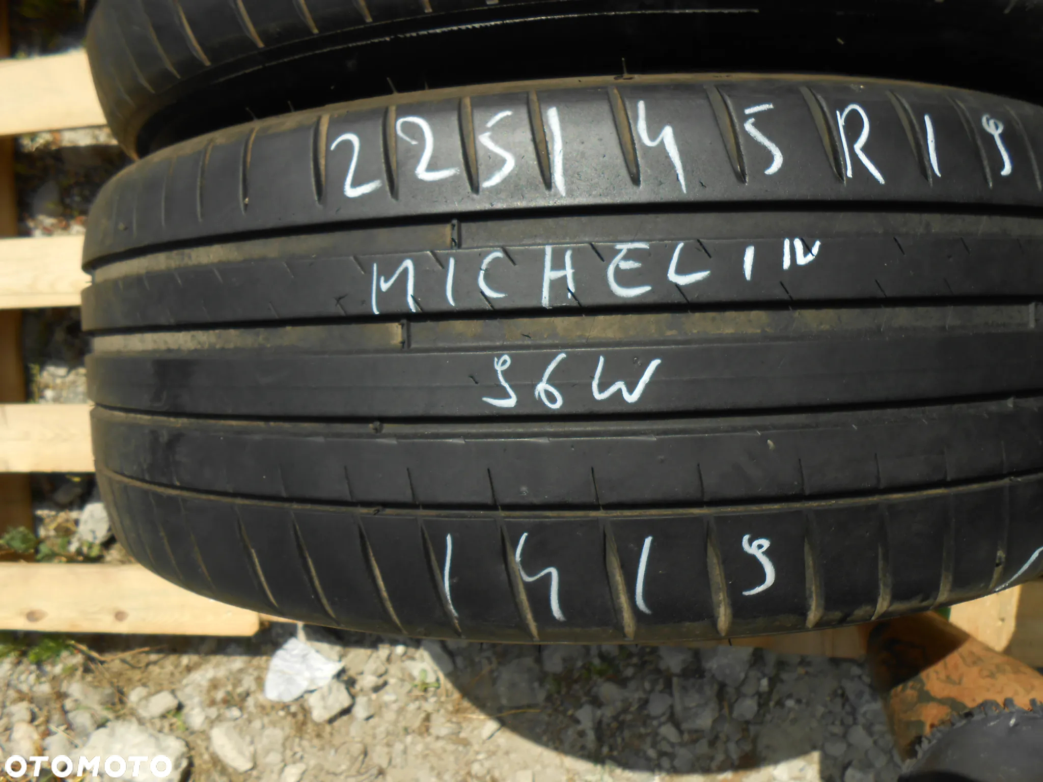 OPONY 225/45R19 MICHELIN PILOT SPORT 4 DOT 1419 6.9MM - 2