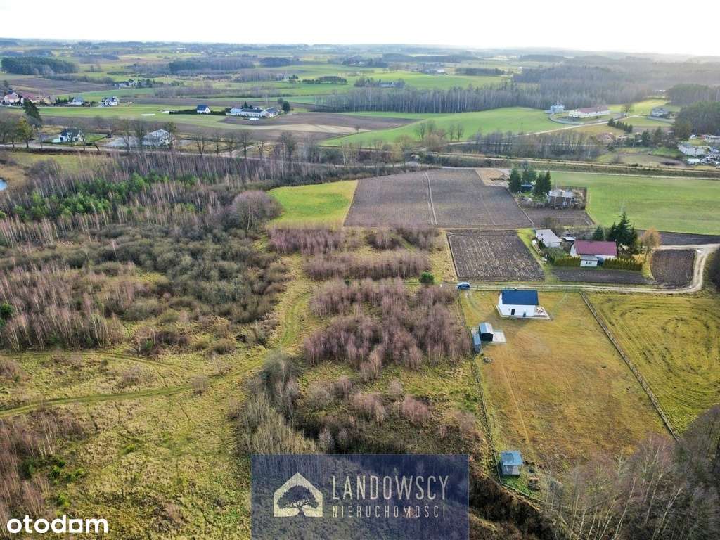 Duża działka 200 metrów od Jeziora | Lubichowo - Pełny obrazek: 5/13