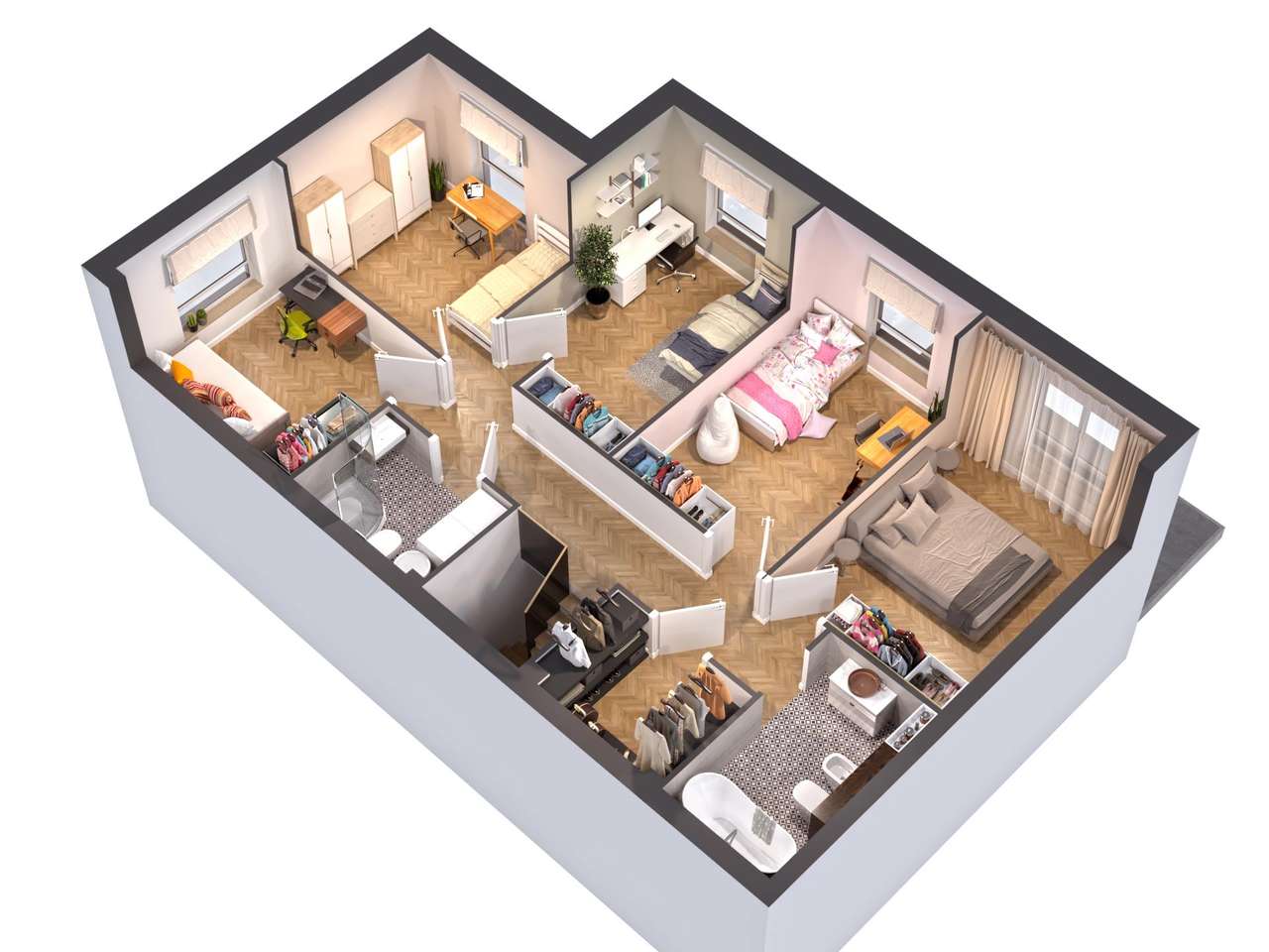 Wyjątkowe mieszkanie które pokochasz, z garażem aż 145,39 m² |L9_1 - Pełny obrazek: 4/10