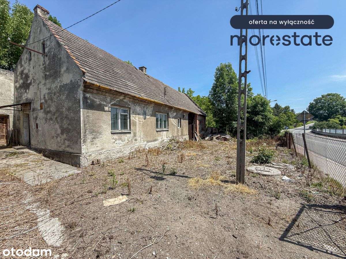 działka bud. z domem do rozbiórki na Bielanach-3