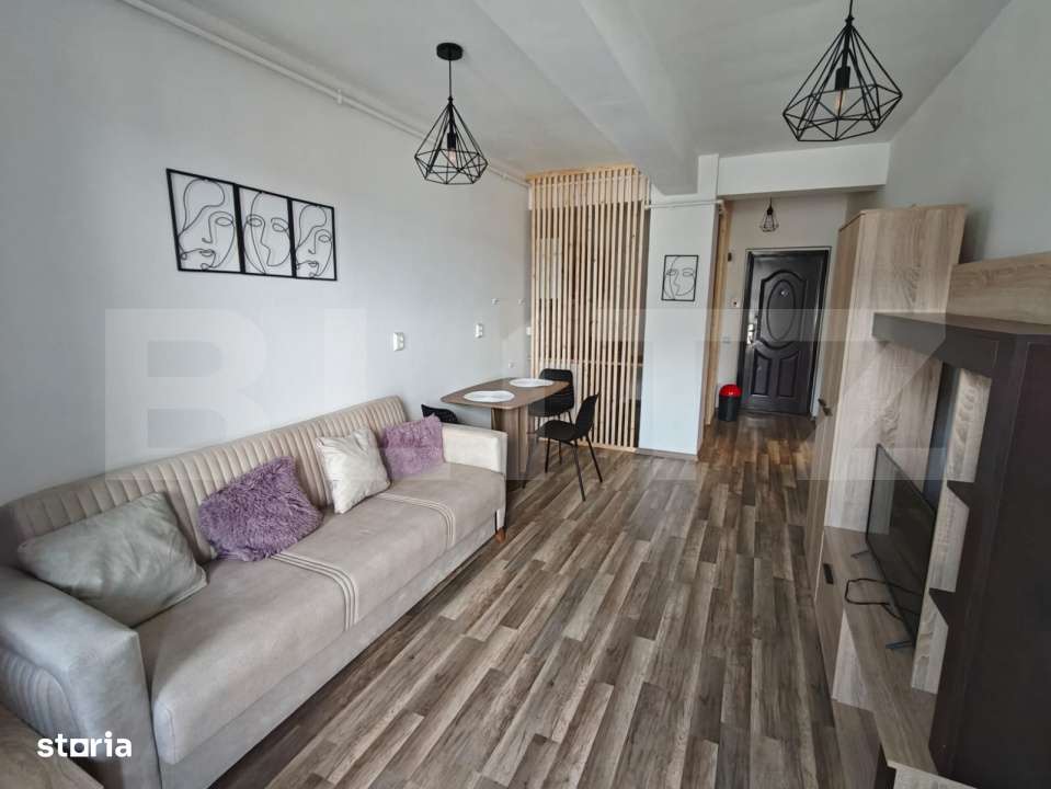 Apartament cu doua camere, mobilat, etaj 1, parcare, zona Terra - Imagine principală: 2/8