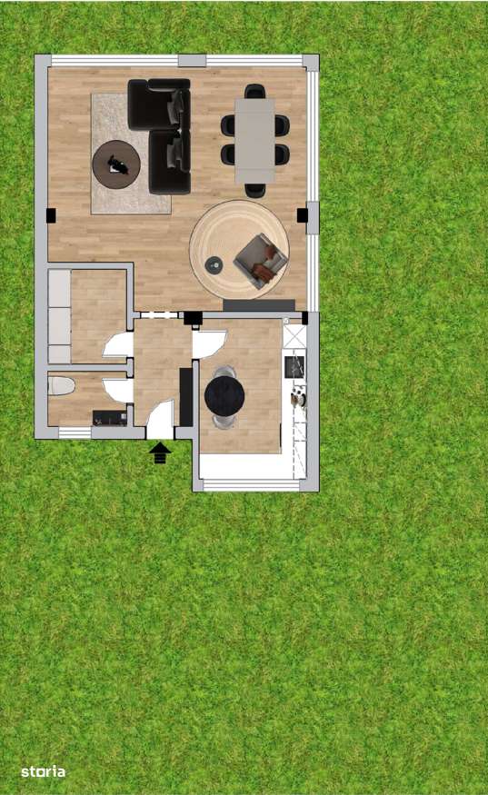 Casa individuala OTOPENI | P+1 | Complex NOU | 8KW Panouri-4