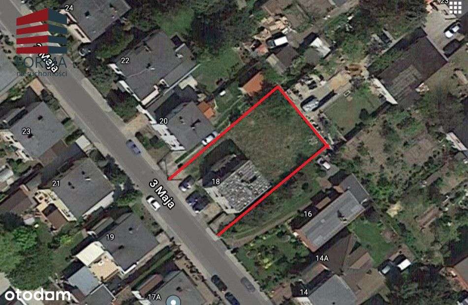 Działka z budynkiem do wyburzenia-7