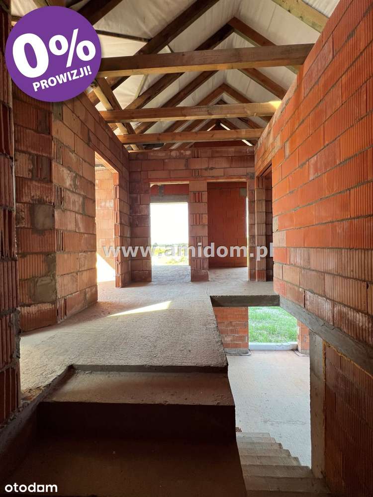 Nadbiel, dom wolnostojący w budowie, działka1420m-14