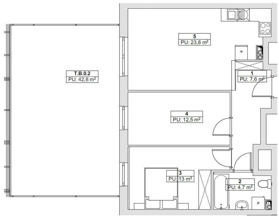 Gotowe do odbioru, 3 pok., taras-5