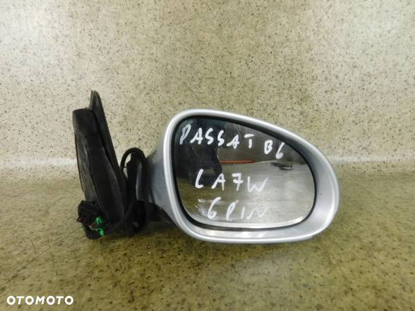 Lusterko Prawe 6 Pin La7W Volkswagen Passat B6 - 1