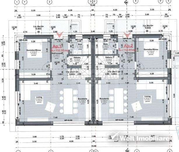Duplex in Faget - Imagine principală: 4/6