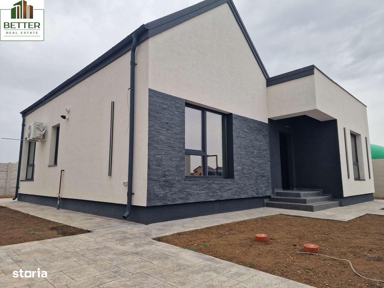 Proiect Nou / 4 camere / 90 mp utili / teren 360 mp / STB 250 m - Imagine principală: 2/17