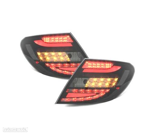 FAROLINS TRASEIROS LED PARA MERCEDES CLASE C W204 11- - 2