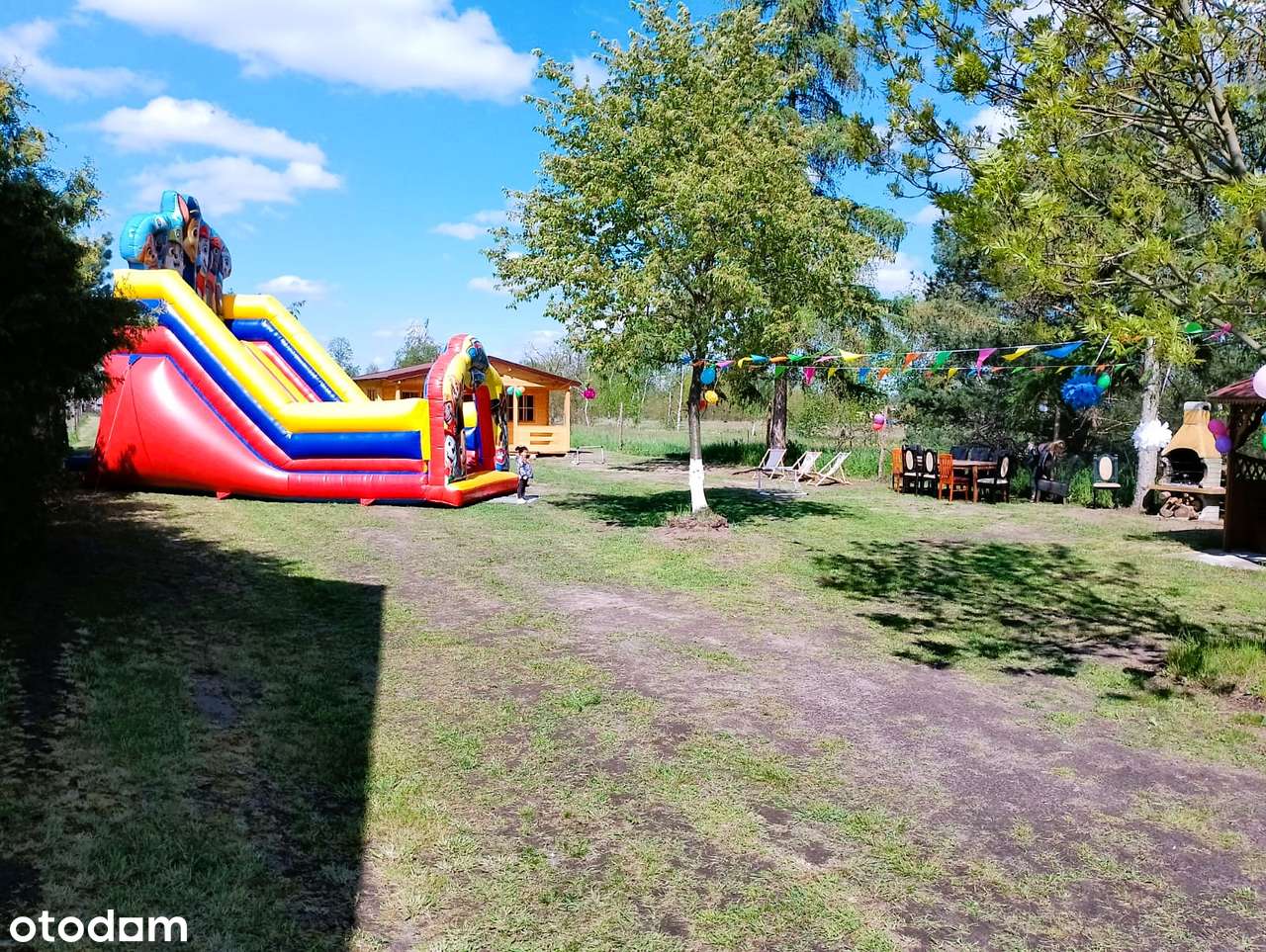 Działka z domkami letniskowymi nad jeziorem-5