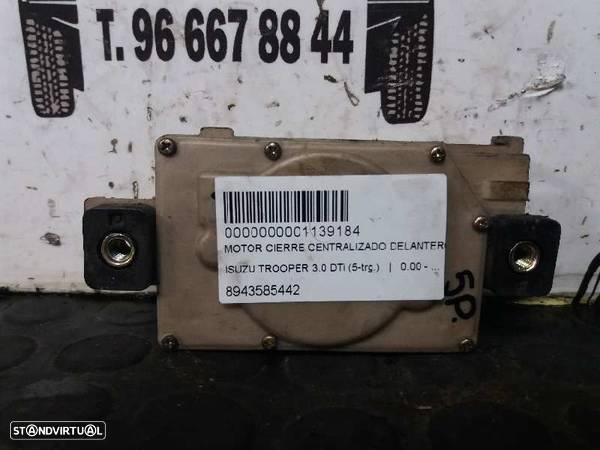 MOTOR FECHO CENTRAL FRENTE ESQUERDO OPEL MONTEREY B - 1