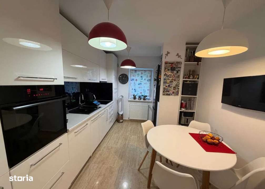 Apartament ultrafinisat cu 3 camere, mobilat si utilat, zona Ciortea !-5