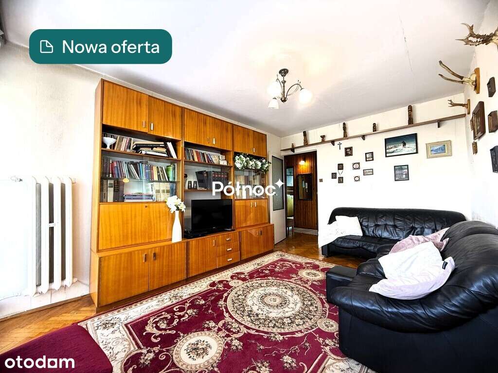 Mieszkanie 48,20 m²|2 piętro|Balkon|Piastowska