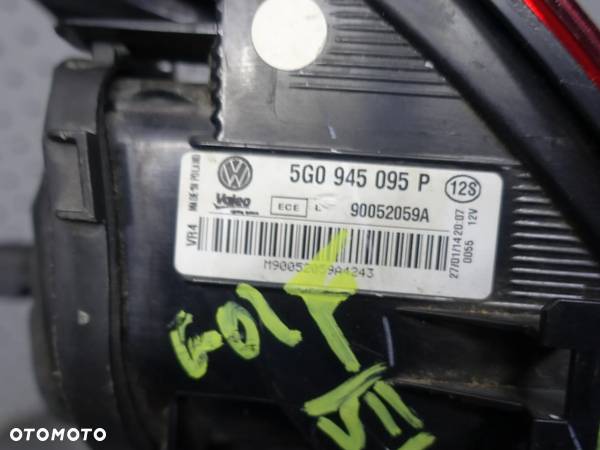 Lampa Lewa Tylna VW Golf VII 5G0945095P - 5