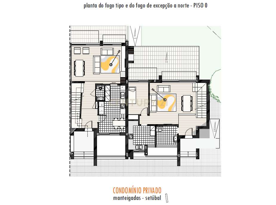 Terreno para Condomínio Fechado com Projeto de 6 Moradias - Sado / Set - Grande imagem: 5/9