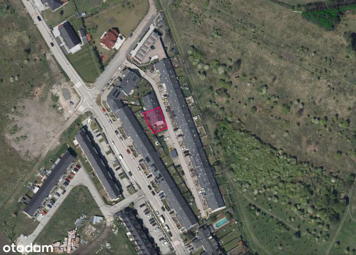 Dom w zabudowie bliźniaczej Iwiny, Wrocław. - Pełny obrazek: 5/7