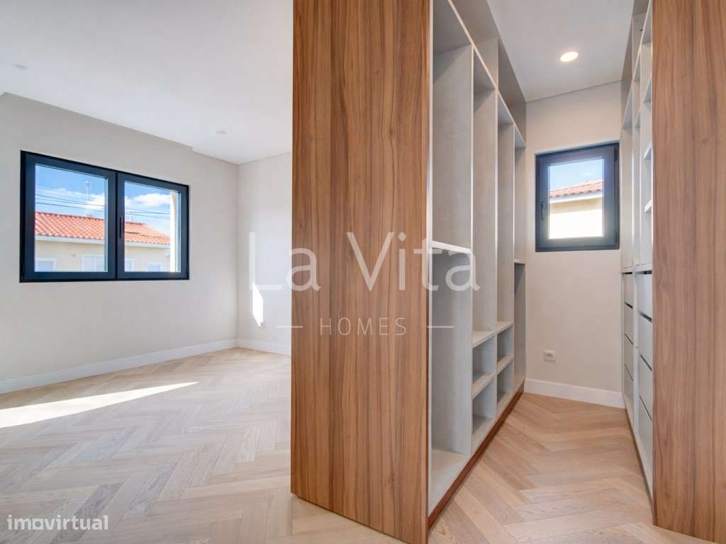 Moradia Isolada T4, com piscina e jardim no Cobre, em Cascais.-18