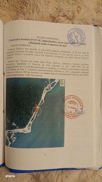 Vand teren intravilan comuna Dubova cu toate avizele. - Imagine principală: 5/8