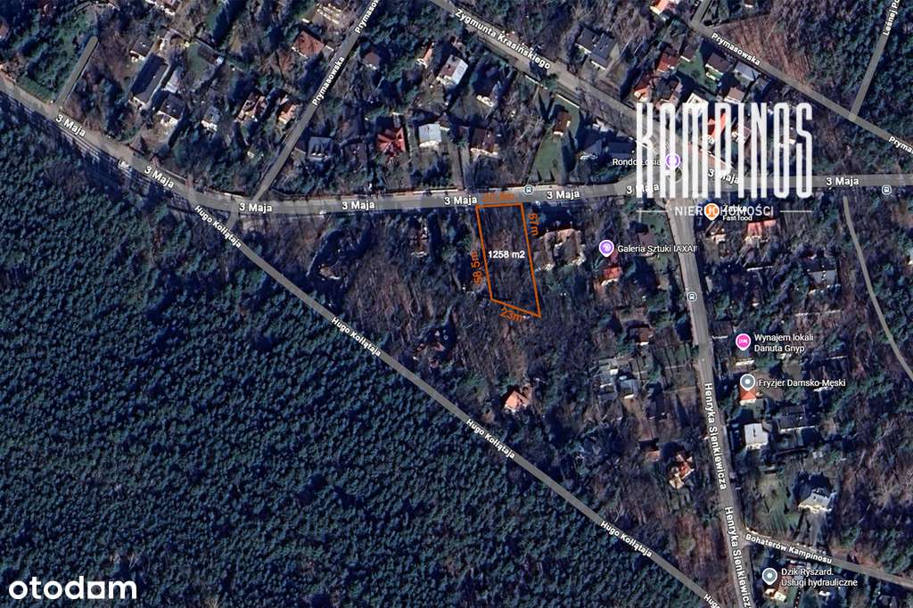 Wyjątkowa działka budowlana na granicy Izabelina C-5